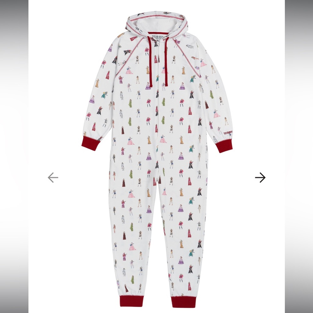 Taylor Swift The Eras Tour Onesie Pajamas PJs Official Merch Eras Outfits